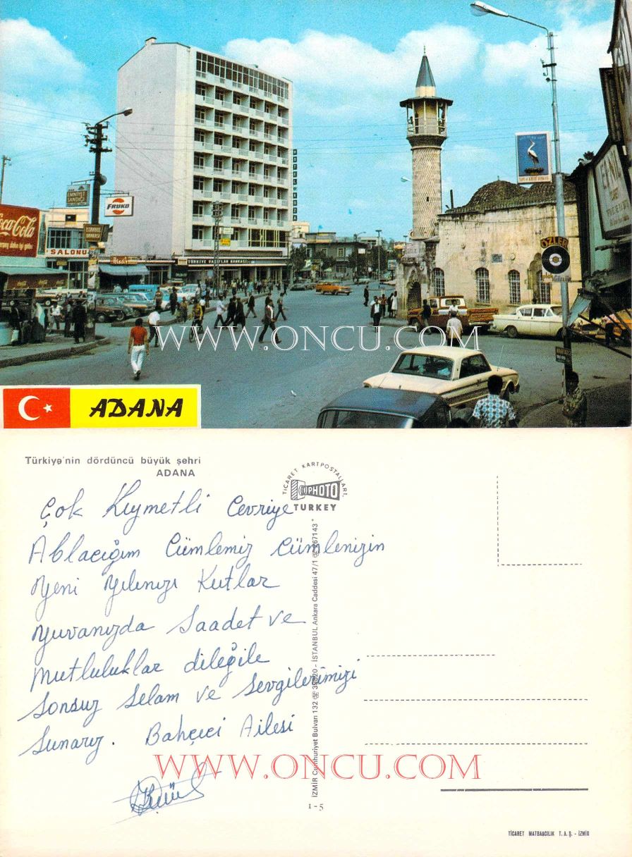 Türkiye`nin dördüncü büyük şehri Adana