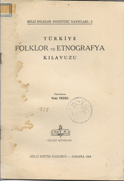 Türkiye Folklor ve Etnografya Kılavuzu